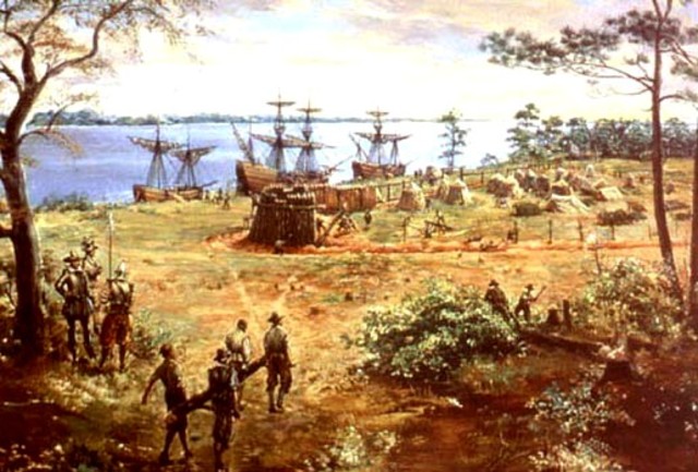 Jamestown,VA is founded
