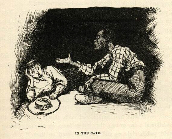 Frederick douglas marries Anna/ Huck meets up with Jim