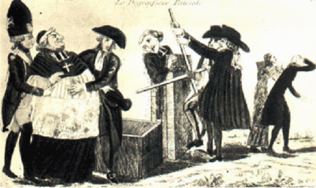 The Civil Constitution of the Clergy goes into effect