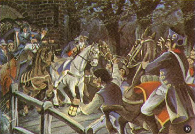 Royal family tries to leave France