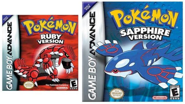 Pokemon Ruby and Sapphire