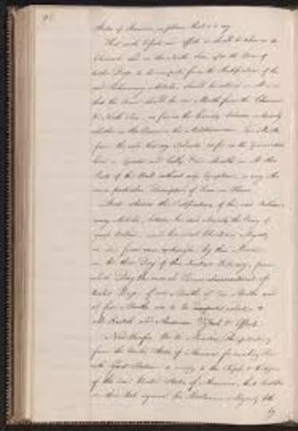 Treaty of Paris signed