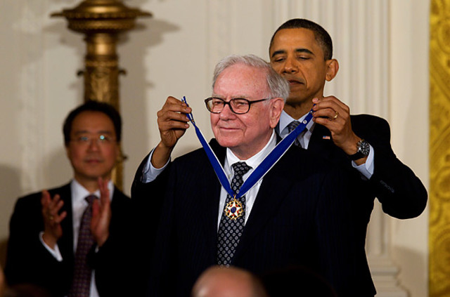 Warren Receives Medal of Freedom