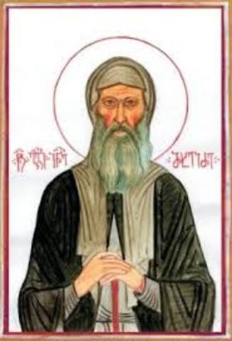 San Patroclo construye una capilla para enseñar niños