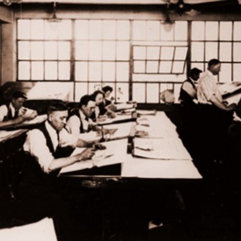 Walt encuentra su primer trabajo.