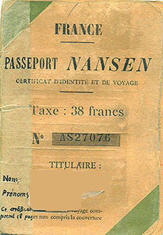 Pasaporte Nansen