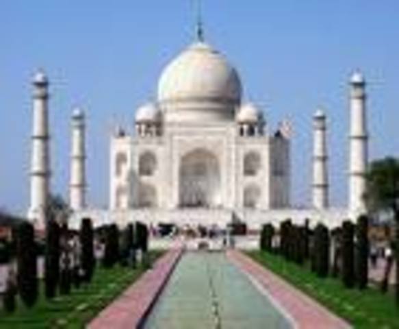 Mogul Emperor Shah Jahan begins construction of the Taj Mahal in memory of his wife Mumtaz.