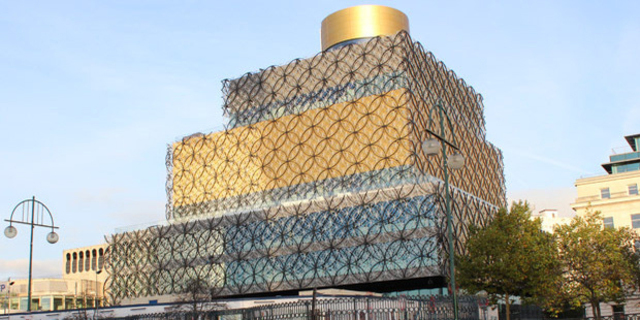Which famous young education activist opened the Library of Birmingham on 3rd September 2013