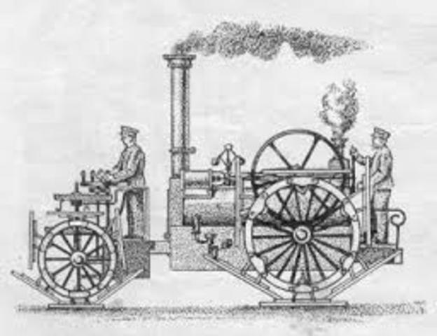 первый паровой автомобиль