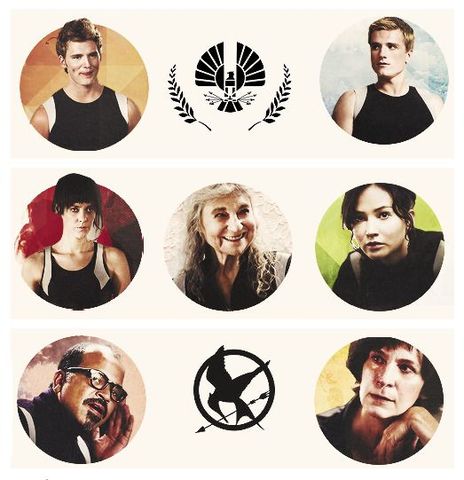 Johanna, Beetee, and Wiress