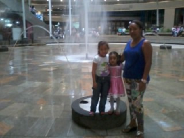 I went with my family to see a movie at the mall unicentro cali
