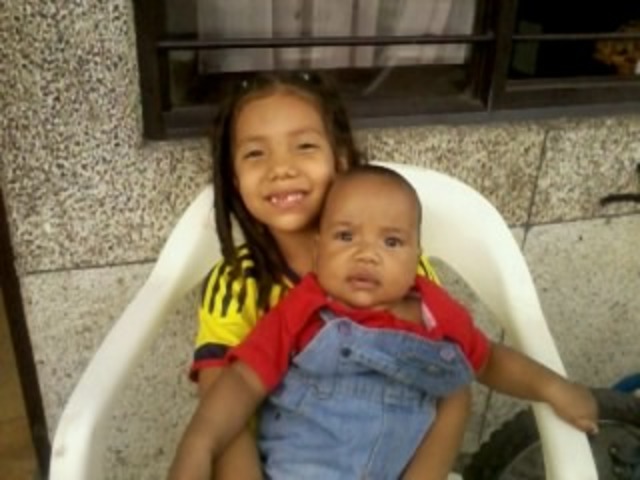 this day was memorable because my nephew said my name Camilo Andrés