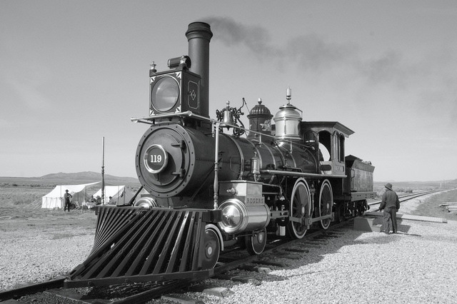 First Transcontinental Railroad Completed