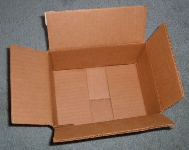 First Cardboard Box Produced In US.