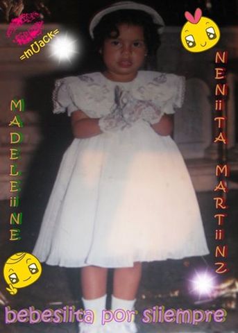 Mi BAUTIZO MADELEINE MARTINEZ CARDENAS