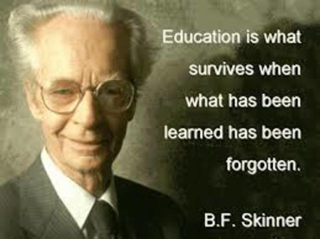 TI CONDUCTISTA. INSTRUCCIÓN PROGRAMADA. SKINNER