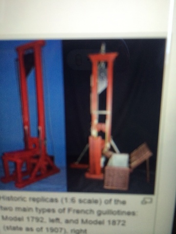 Invention of the guillotine