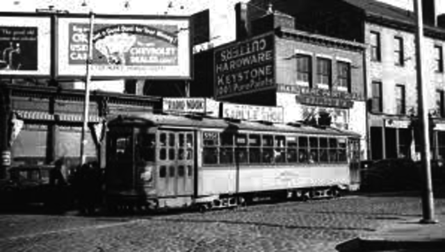 Power Connection for Electric Street Cars