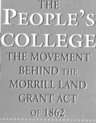 Passage of the Morrill Act.