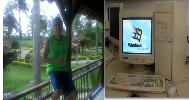 mi primera vez que use un computador