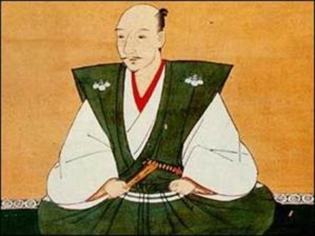 Civil war erupts in Japan which is split among feudal lords (daimyo)