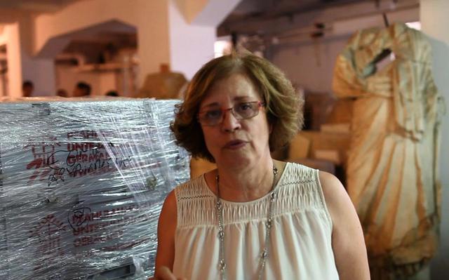 Άφιξη των κλοπιμαίων στο Εθνικό Αρχαιολογικό Μουσείο