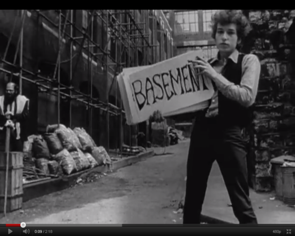 Developments in the 1960s- Subterranean Homesick Blues