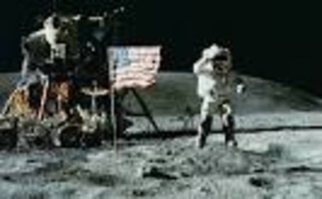 Apollo 11 landing on the moon