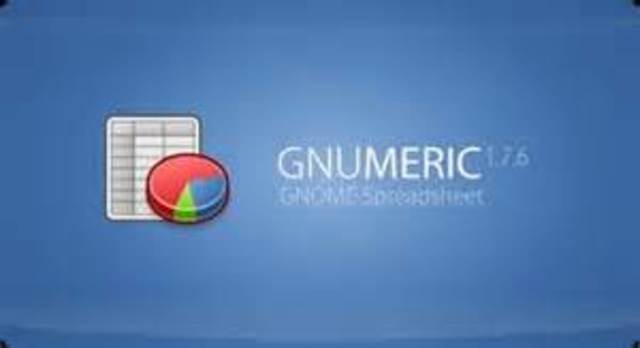 Gnumeric, integrada en Gnome Office