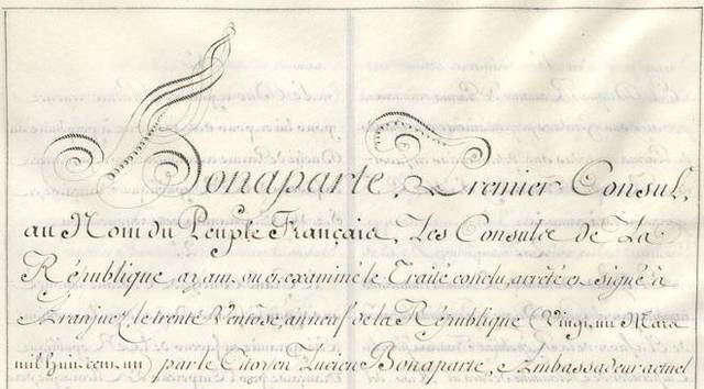 Treaty of Aranjuez signed