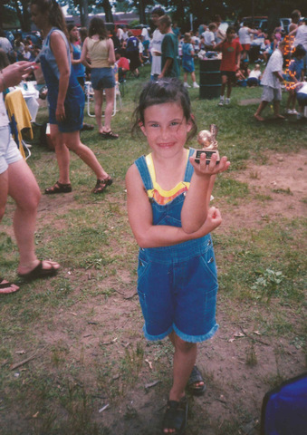 Received My First Soccer Trophy