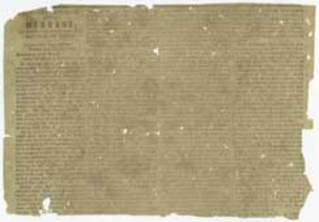 Houston's last message as President of the Republic of Texas.