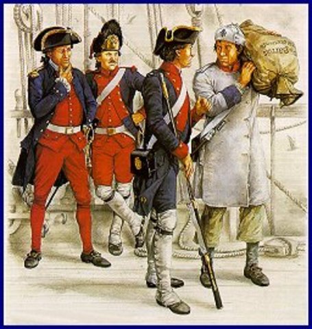 French Naval Forces Threaten British