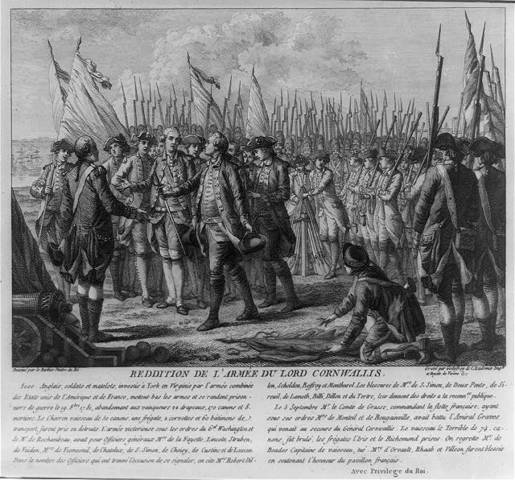 British Surrender at Yorktown