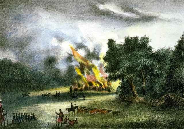 Burning of Indian Villages