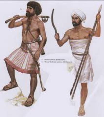 Semites 4000-1000 B.C.E