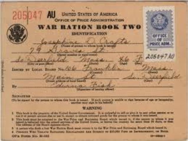 War and Rationing