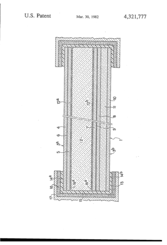 First Patent for Bulletproof Glass