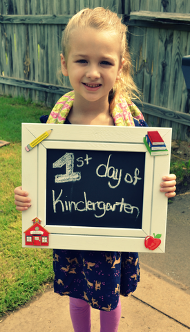 First Day Of Kindergarten