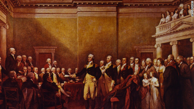 George Washington named Commanded in Chief