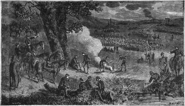 Texans repulsed a detachment of Mexican cavalry