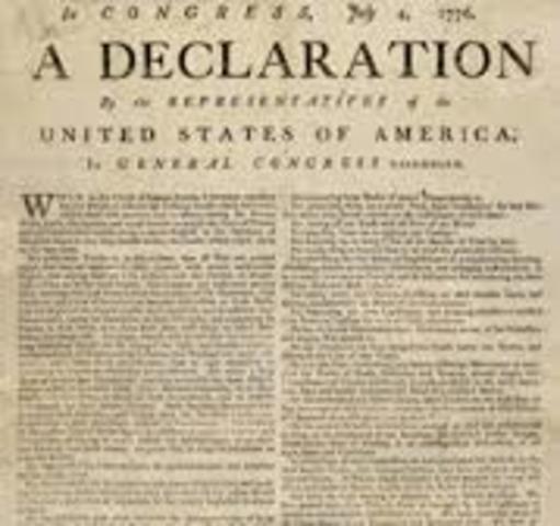 Delcaration of Independence