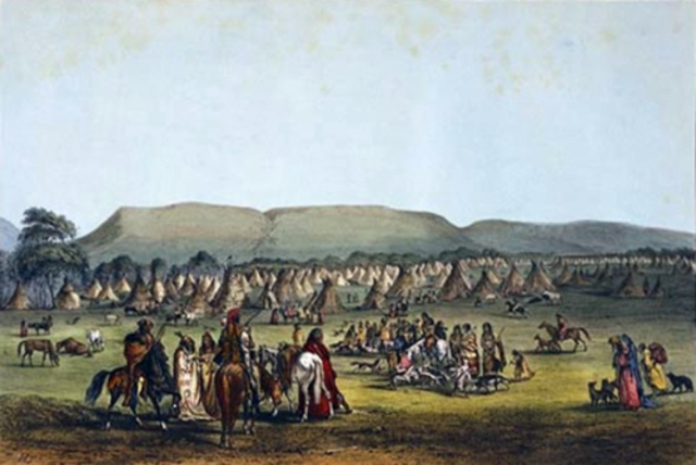 Native Americans Choose a side