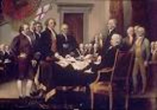 The Signing of the Declaration of Independence