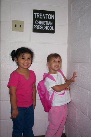 First day of Pre-school