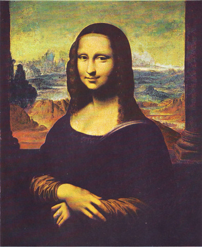 Da Vinci paints, Mona Lisa