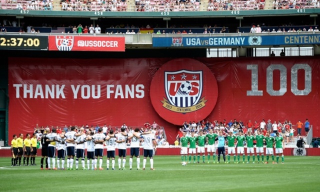 USA vs. Germany Centenial game