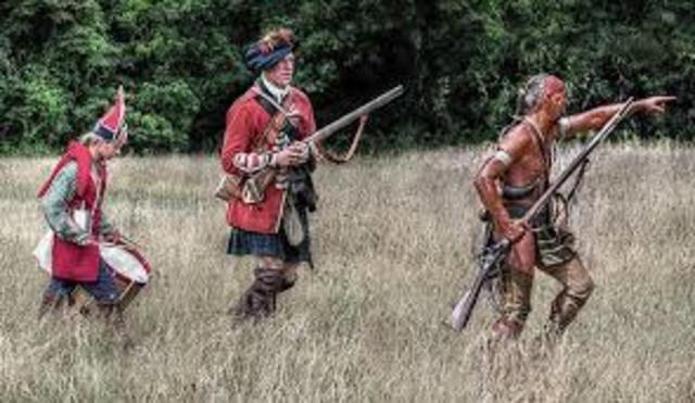 Iorquois and the British