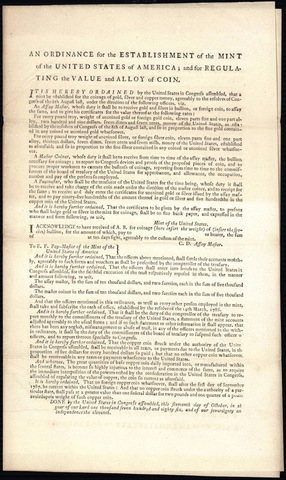 The Ordinance of 1784