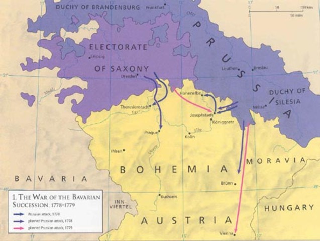 World Event: War of Bavarian Succession